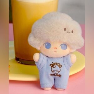 Dimoo 🌊Sea Salt Cream Milk☕️ Crush on Coffee Plush Pendant 🆕 POPMART